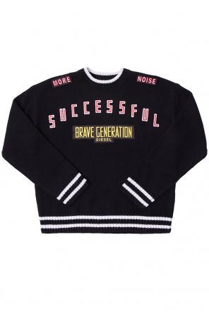 Sweter z naszywkami, zdjęcie 1 Sweter z naszywkami od Diesel